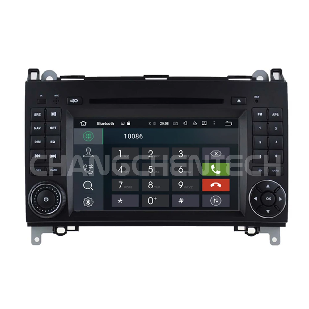 Discount Car GPS Player for BENZ A/B CLASS A-W169 B-W245 Viano Vito Car DVD Player Multimedia Android 9.0 Built-in BT WiFi Car Stereo 2 3