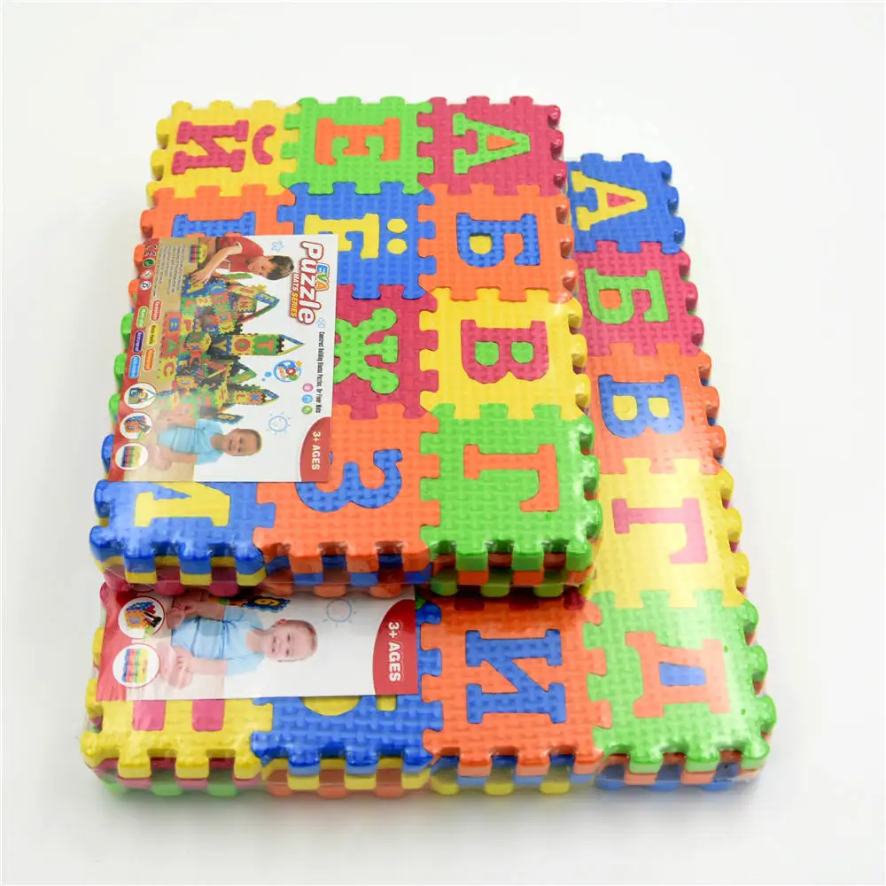 Xeminor Premium Kids Russian Alphabet Puzzle Foam Mats Carpet Toys Baby Language Learning Toy 