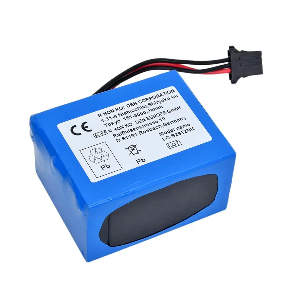 

2900mAH NEW Defibrillator battery for NIHON KOHDEN TEC-7500 ECG-9522P TEC-7511 TEC-7521 TEC-7531 ECG-9320 LC-S2912NK LCS-2912NK