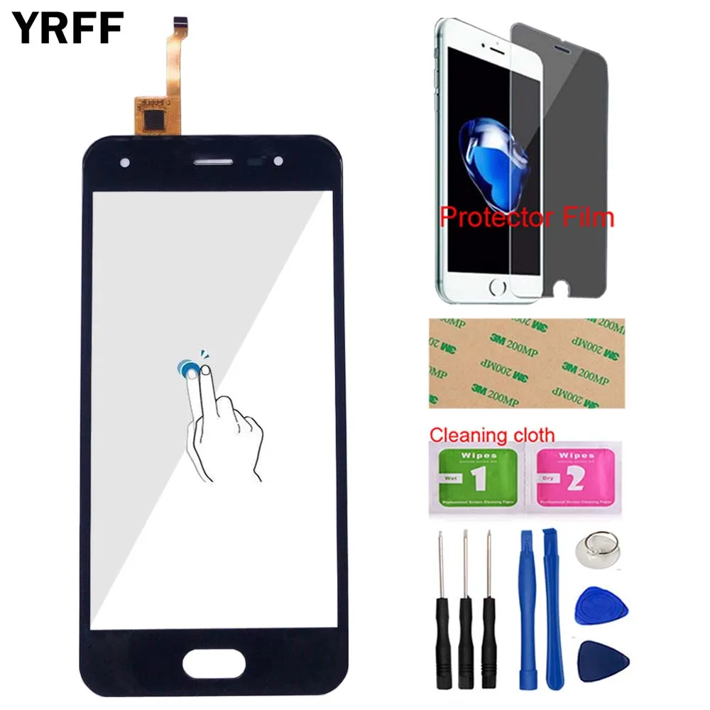 

Phone Touch Screen For BQ Mobile BQ-5012L Rich BQS 5012L BQ5012L Touch Screen Digitizer Front Glass Sensor Tools Protector Film