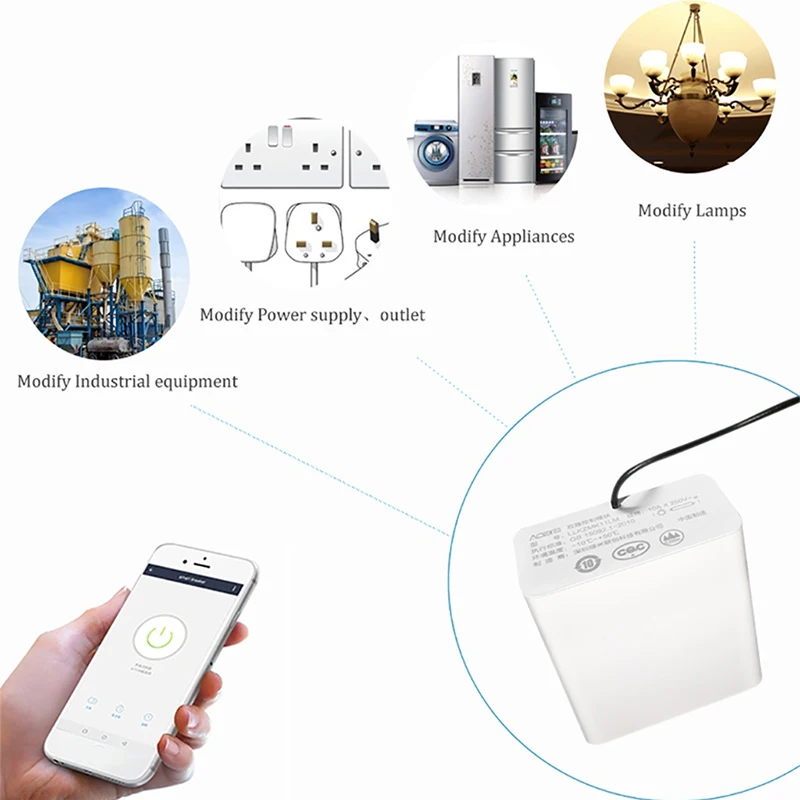

HOT 2-way Wireless Relay Controller 2-channel Control Module Work for Mijia App Home Kit TI99
