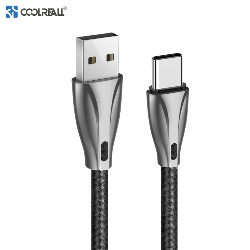 Coolreall usb type C кабель для быстрой зарядки USB C кабель для samsung Galaxy S9 Xiaomi Mi6 Oneplus type C кабель
