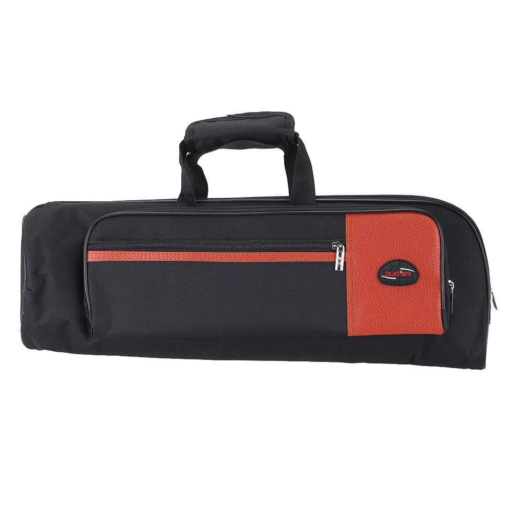 High Quality 600D Oxford Bag Case for Trumpet with Adjustable Shoulder Strap Pocket 15mm Thicken Padded Foam