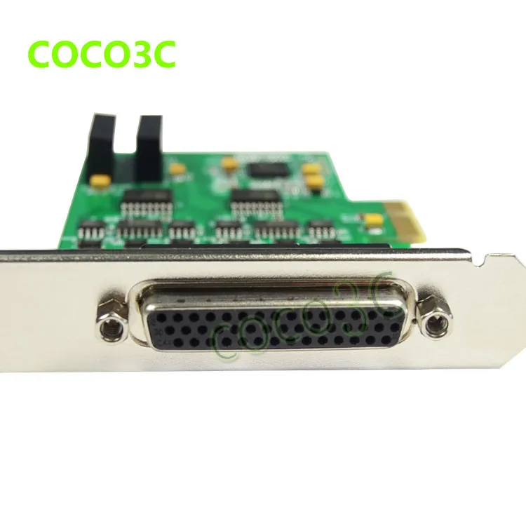 PCI express 2 ports Serial RS422 RS485 card PCI-e to Dual RS-422 RS-485 adapter PCIe Industrial IO Card + low profile bracket (14)