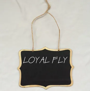 

10pcs/lot Hanging Blackboard Signs larger size 16cm*12cm