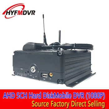

AHD1080P 3G WIFI remote network video monitoring GPS real-time trajectory positioning 5-channel hard disk MDVR factory wholesale