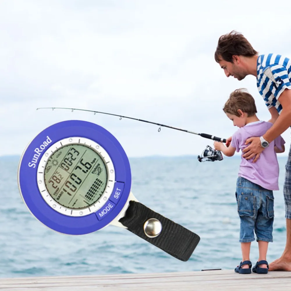 

IPX 4 waterproof Fishing Barometer Multi-function LCD Digital Outdoor Fishing Barometer Altimeter Thermometer Timer Weather