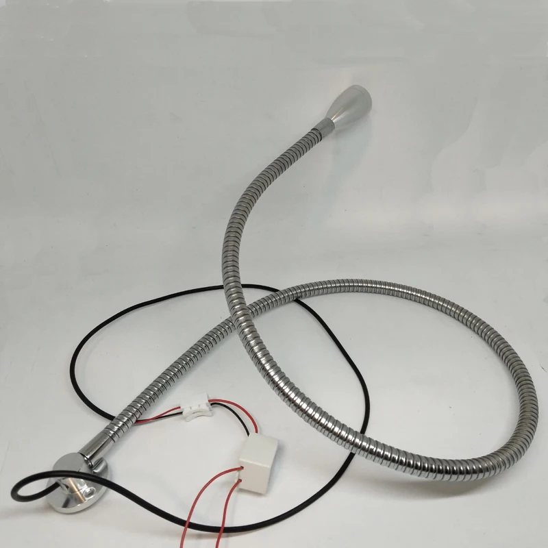 AC85-265V/12V/24V 2W Overhead Led Wall Lamp For bed With Plug In