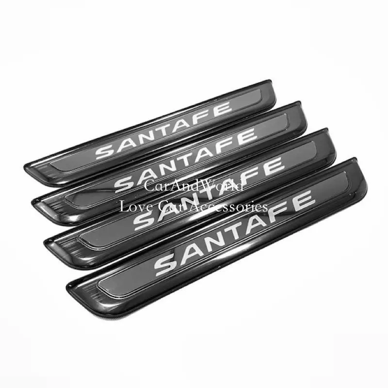 Накладка для наружных дверей Hyundai Santafe накладка на пороги педали с желанием
