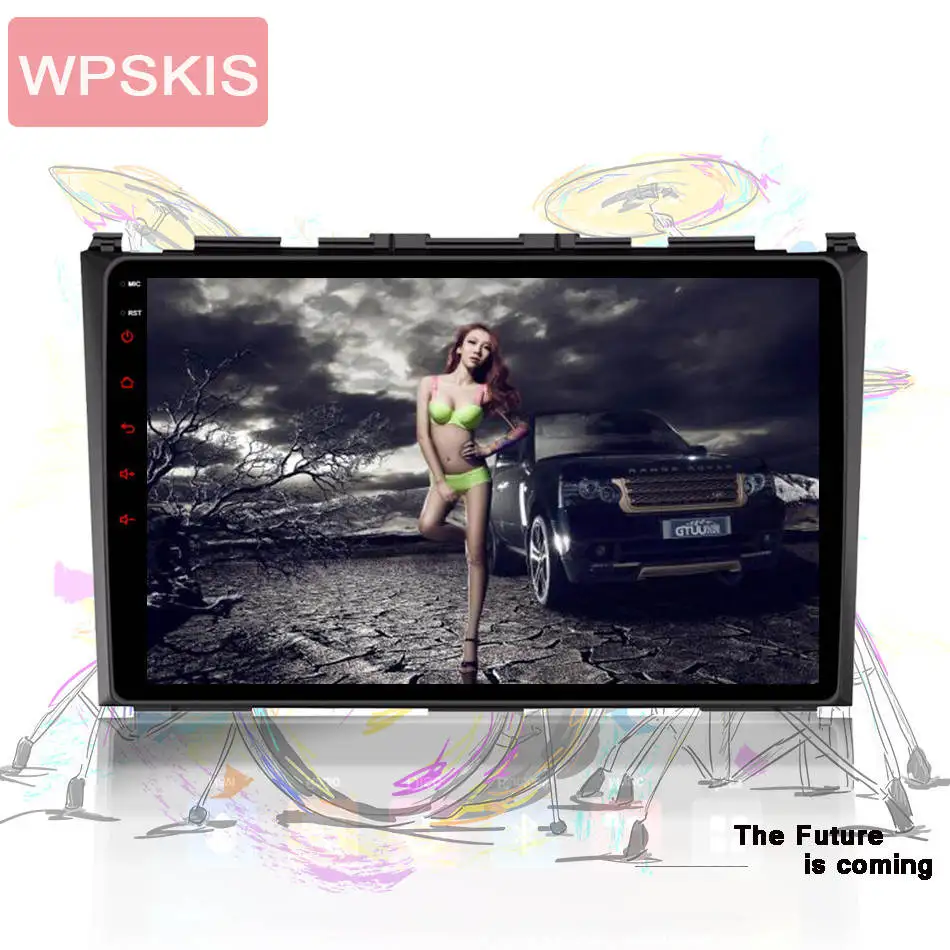 Sale Octa core 1024*600 Android 9.0 HD Car DVD Player Radio For Honda CRV 2007 2008 2009 2010 2011 3/4G WIFI GPS Navigation Head Unit 1