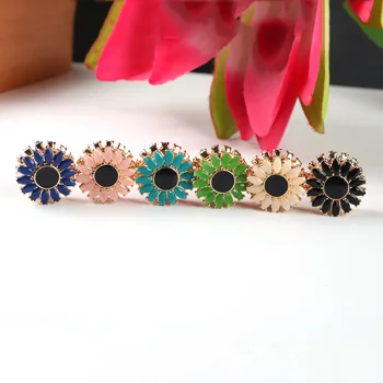 

newest strong magnet brooch Muslim Headscarf Abaya Khimar Magnetic Hijab Scarf Magnet Pin sun flower brooch