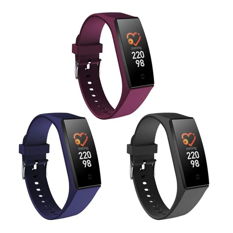 V18 смарт-браслет 0,96 дюймов Цвет Экран smartband IP67 Водонепроницаемый hearte артериального Давление монитор Фитнес трекер Браслет