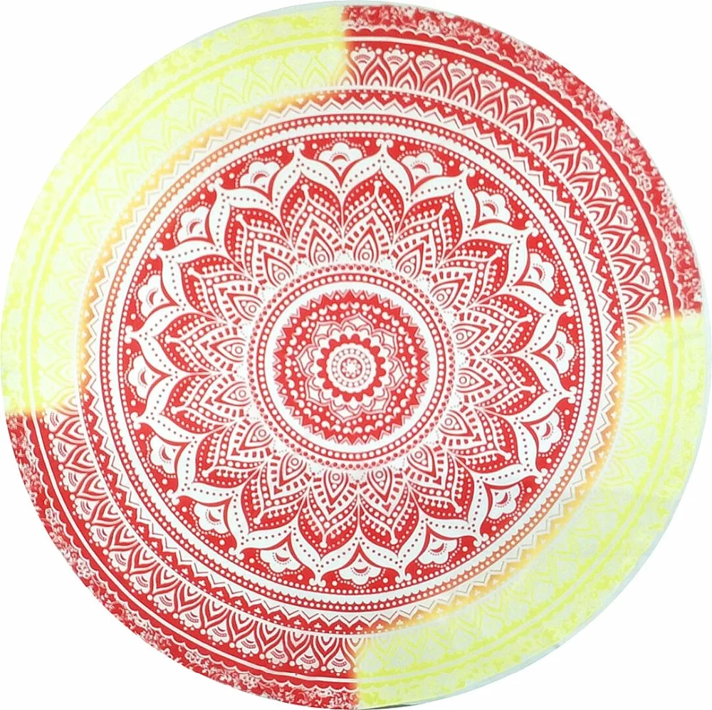 

Diameter 140cm Wall Hanging Tapestry Moon Star Print Wall Decor Tapestry Bohemian Beach Hippie Blanket Tapestries Boho Wall Hang