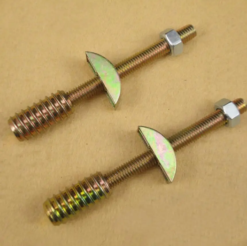 2setM890mmFurniturehardware4in1connectorscrewbedassembly