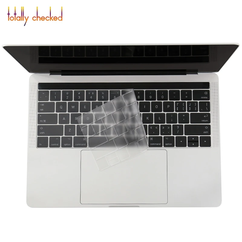 A1707 A1990 2016/2017/2018 для Macbook Pro 13 3 A1706 A1989 и 15 4 дюймов Tpu чехол клавиатуры защитные