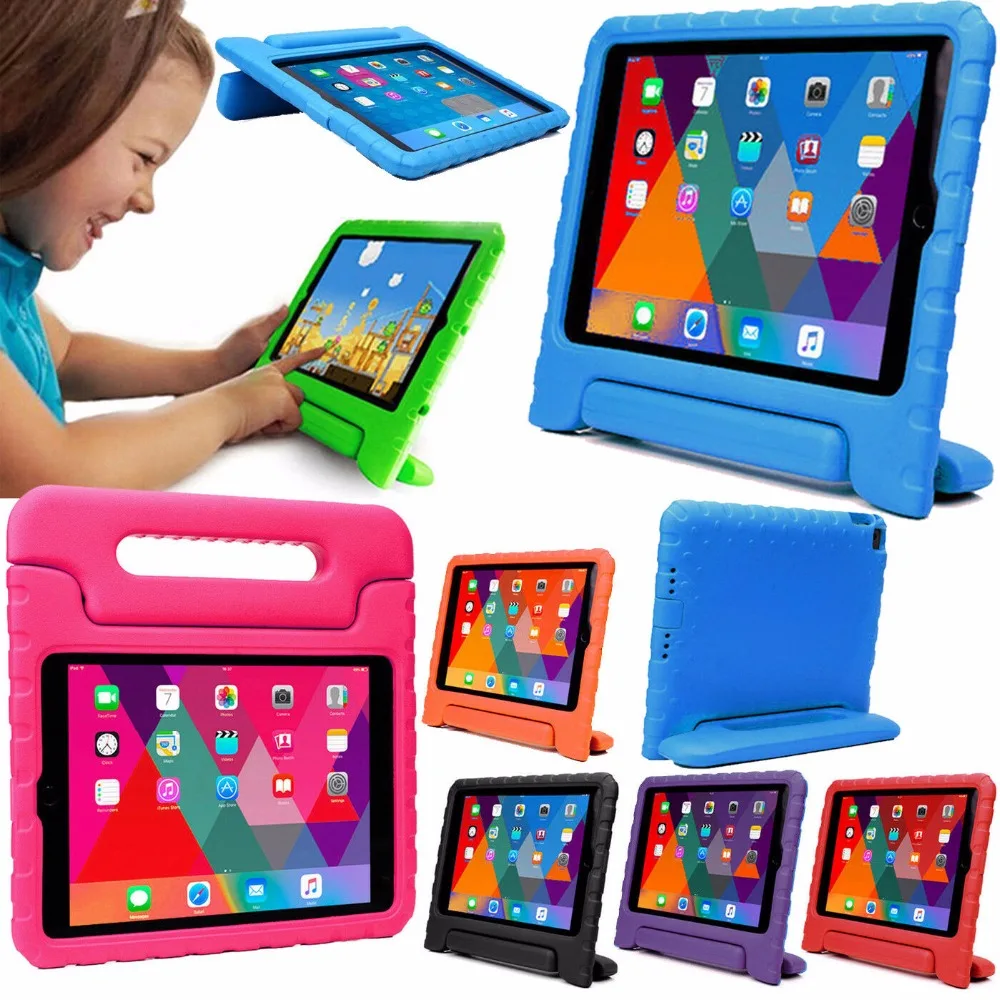 

Tough Childrens Eva Kid Safe Shockproof Foam Handle Stand Case Cover For Samsung Galaxy Tab A 9.7"INCH T550 T555 Tablet PC