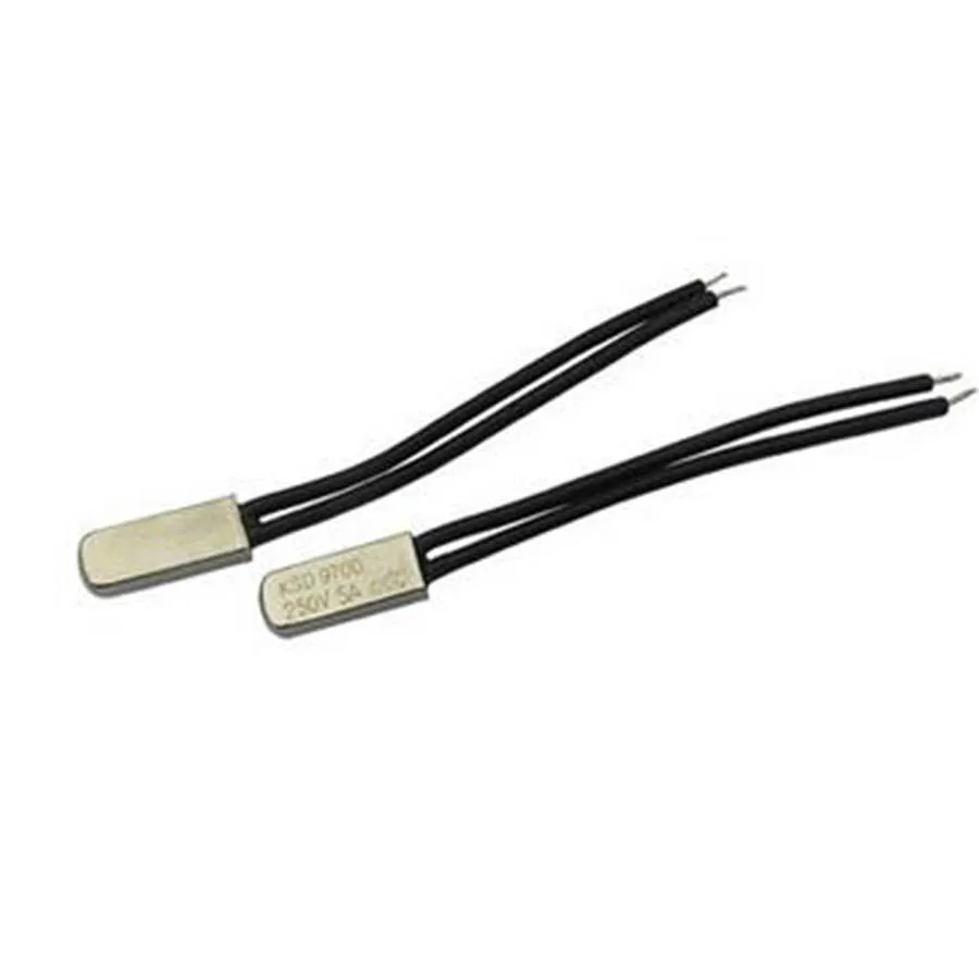 2pcs 120degree KSD9700 temperature switch thermal protector default