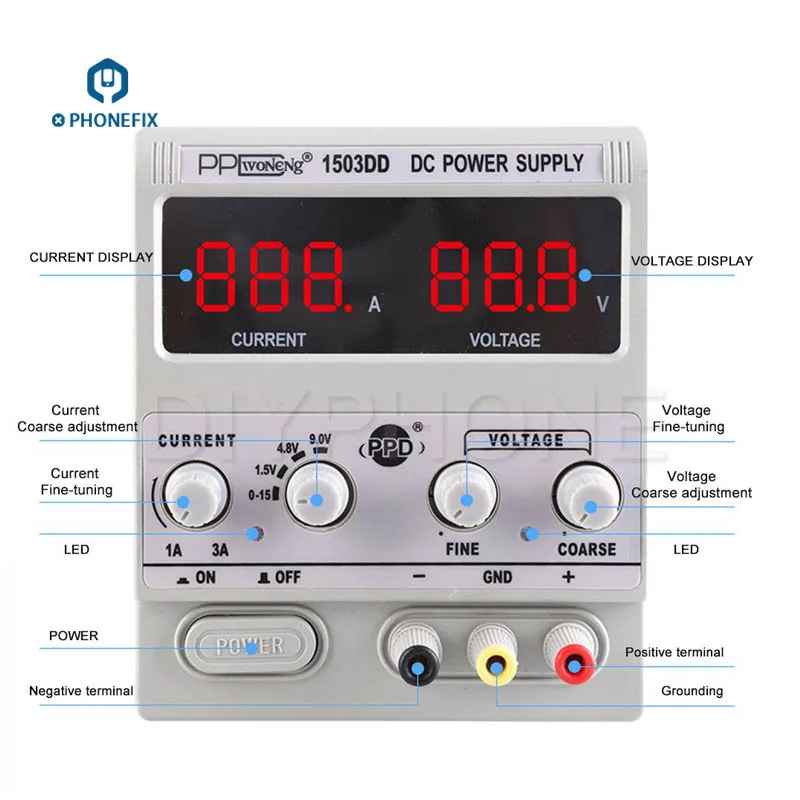 PPD 1505DD 1503DD DC Power Supply (2)