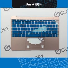 Золотой/Space серый/розовый Topcase C корпус США Макет для Macbook Retina 1" A1534 упор рук Замена ранней EMC 2991