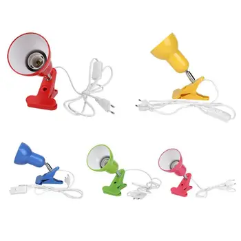 

E27 Pet Heating Light Base Reptile Clip-on Lamp Bulb Holder Adapter EU Plug