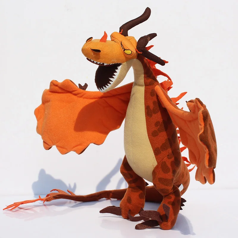 dragon de peluche gigante