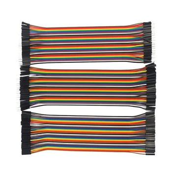 

120pcs Dupont Line 20cm Male to Male + Male to Female + Female to Female 1p-1p Jumper Wire Cable for Orange Pi Raspberry Pi 3