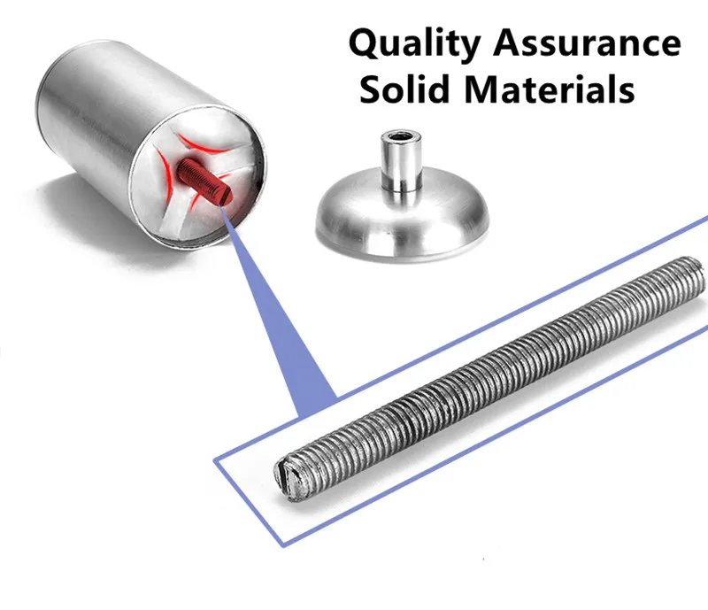6-40 см регулируемая высота мебельные ножки сделаны из нержавеющей стали подшипник 200 кг поддержка для стола диван кровать кухонный шкаф