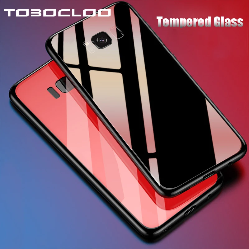 

Tobocloo Luxury 3D Tempered Glass Phone Case For Samsung Galaxy S8 Plus S9 S9+ Note8 Note 8 S 9 S8+ Cover Cases Case Shell
