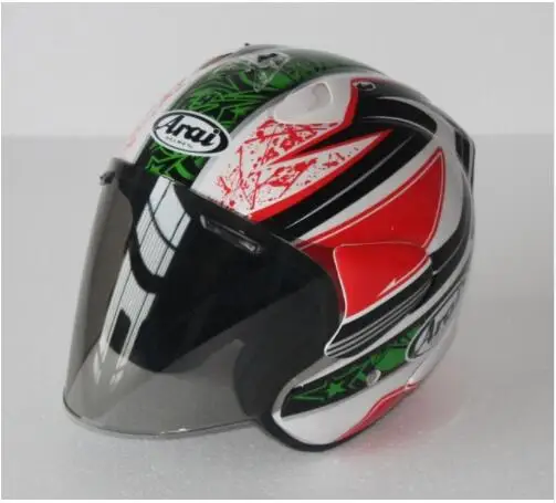 Лидер продаж ARAI 3/4 шлем мотоциклетный половина шлем открытым уход за кожей лица шлем-каска Мотокросс Размеры: S M L XL XXL, Capacete - Цвет: 1