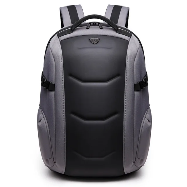 OZUKO брендовый водонепроницаемый рюкзак Оксфорд для подростка 15,6 дюймов рюкзаки для ноутбука мужские модные школьные сумки мужские дорожные сумки Mochilas - Цвет: Серый