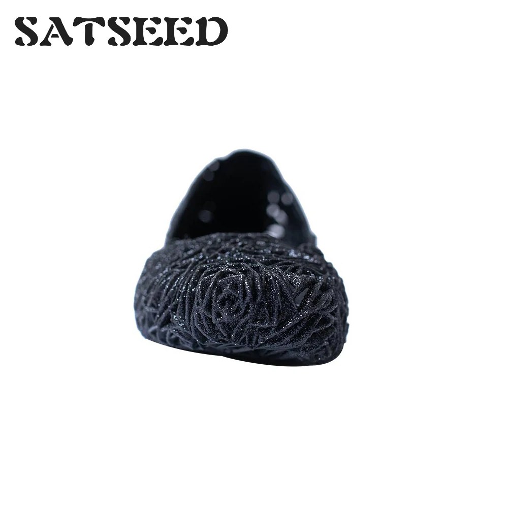 

2019 New Bird's Nest Lady Shallow Hollow Hole Flat Shoes Retro Soft Bottom Dancing Beach Jelly Shoes Parent-child Shoes
