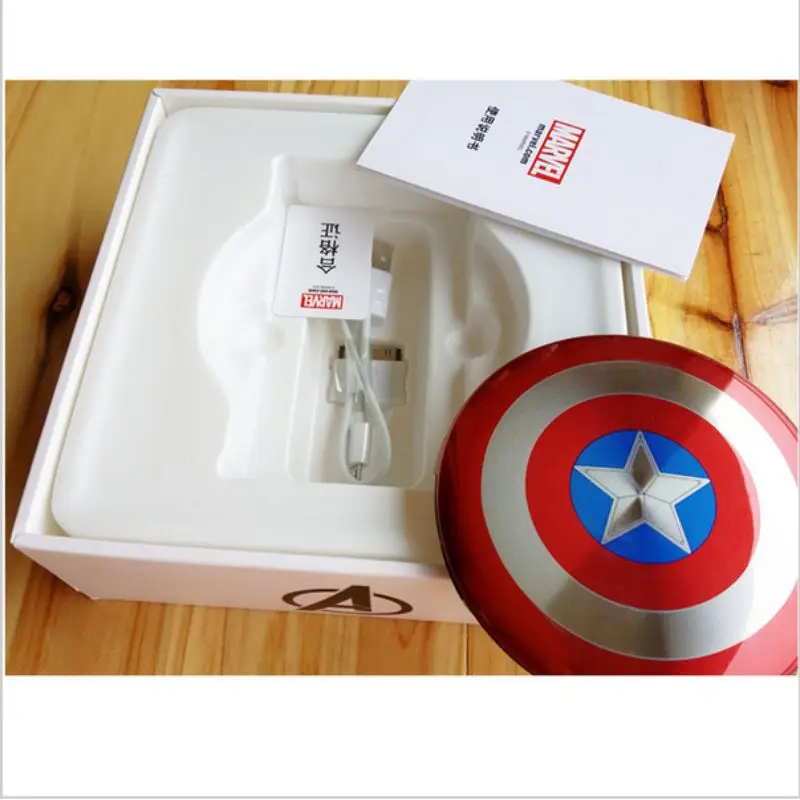 Внешний аккумулятор Captain America 7000 мАч портативный аккумулятор|batteries batteries|batterie