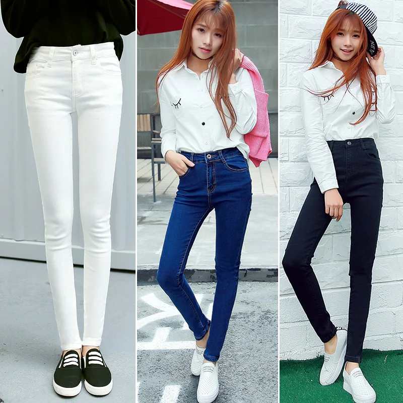 Новое поступление,, женские джинсовые брюки-карандаш от ведущего бренда, Стрейчевые джинсы с высокой талией, женские джинсы с высокой талией