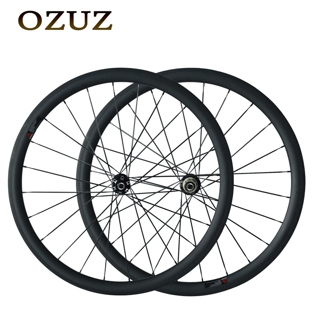 

Factory Price Road Disc Brake 38mm Depth 23mm Width Bicycle Carbon Wheels 700c Matte Clincher Tubular Bike Wheel Novatec Hub