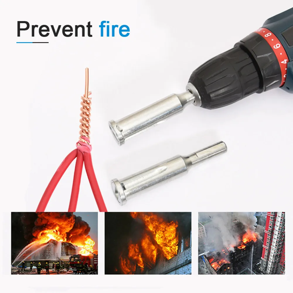 

1pc Twist Connector Electrical Line Device Cable Wire Stripper Automatic Stripping Doubling Machine Electrician Hand Tool New B4