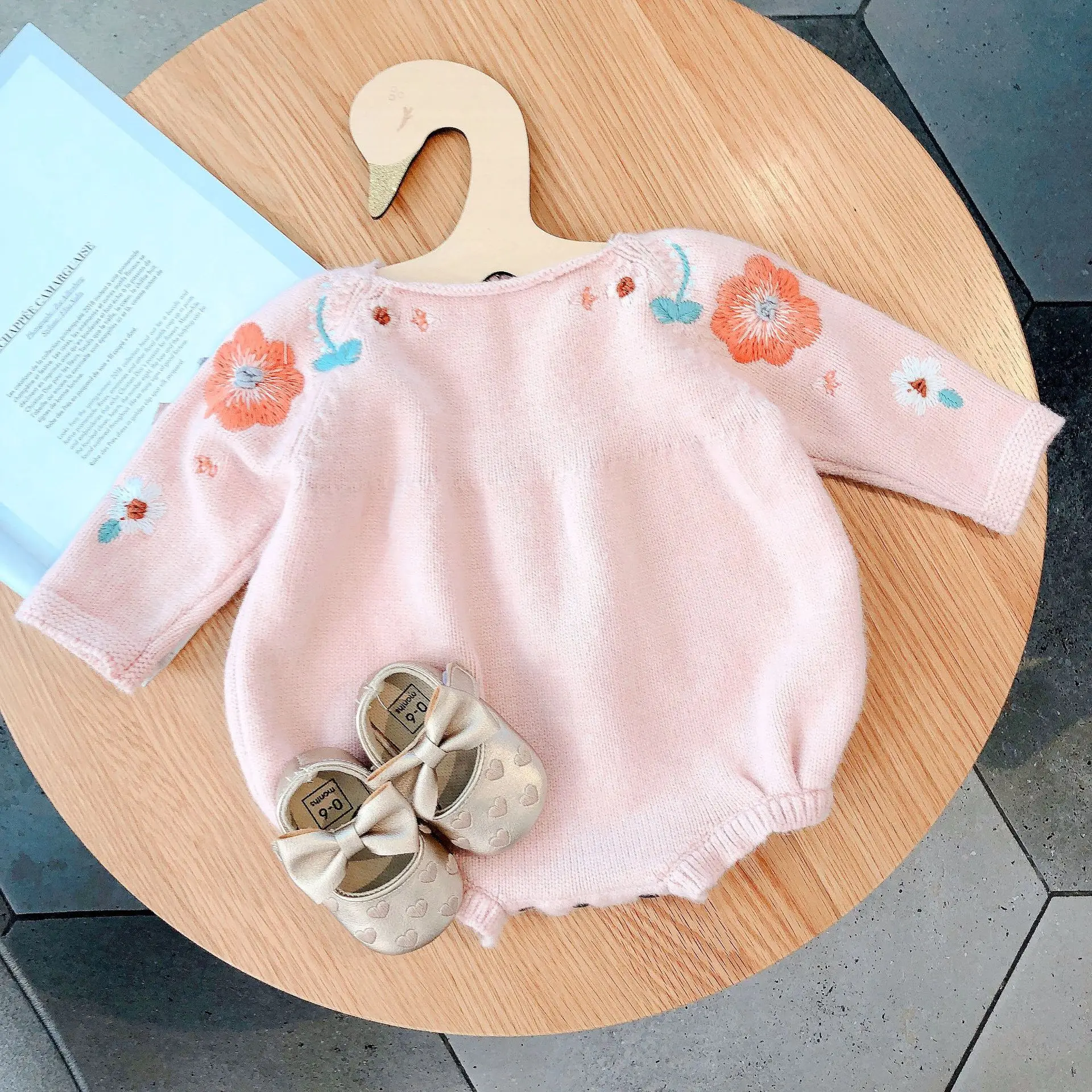 2018 Toddler Baby Girl Sweet Cute Romper Knitted Fashion Girl