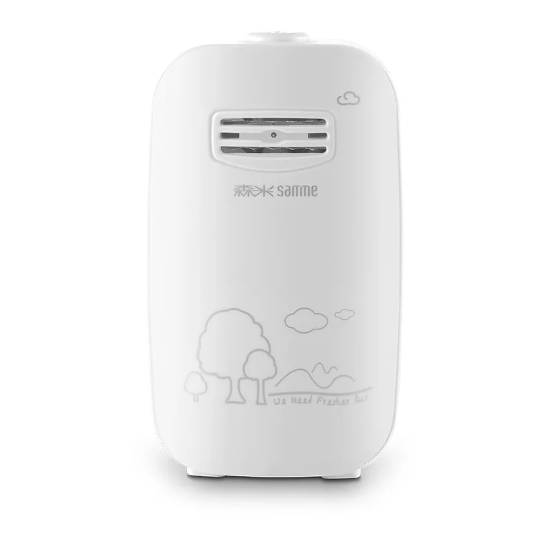 

601-White Mini Home and Office Air Purifier Negative Ion Generator Air Cleaner, Anion Portable Ionizer Generator Sterilization