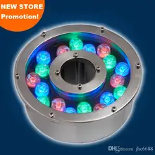 RGB зеленый синий желтый 6 Вт 9 Вт 12 Вт 18 Вт фонтан свет светодиодный 24 в водонепроницаемый Подводные светлый светодиод фонтан свет