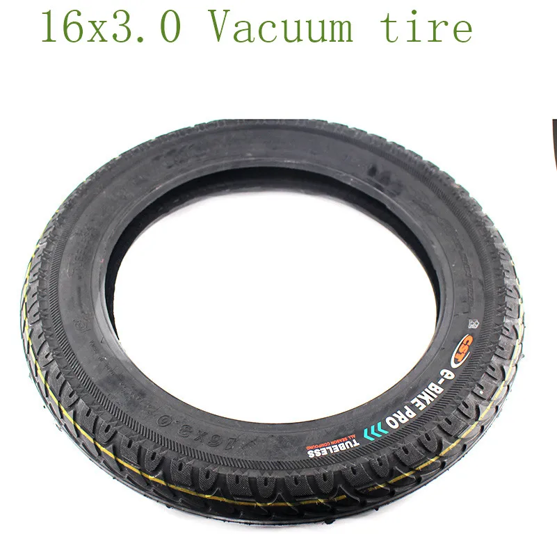 High quality explosion-proofGOOD quality 16 x 3.0 inch electric vehicle vacuum tire Thickening and stab-proof outer tire