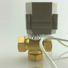 HSH-Flo DN15-25 AC110-230V 3 способа уменьшить диаметр моторизованный шаровой клапан NPT/BSP латунный, 5 проводов позиция отзывы шаровой клапан CR5-02