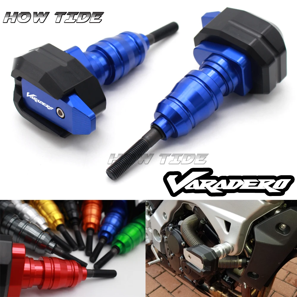 Aluminum CNC For Honda XL1000 Varadero ABS 1999-2013 Extended Frame Sliders Crash Protectors Motorcycle Fairing Guard cover | Автомобили и