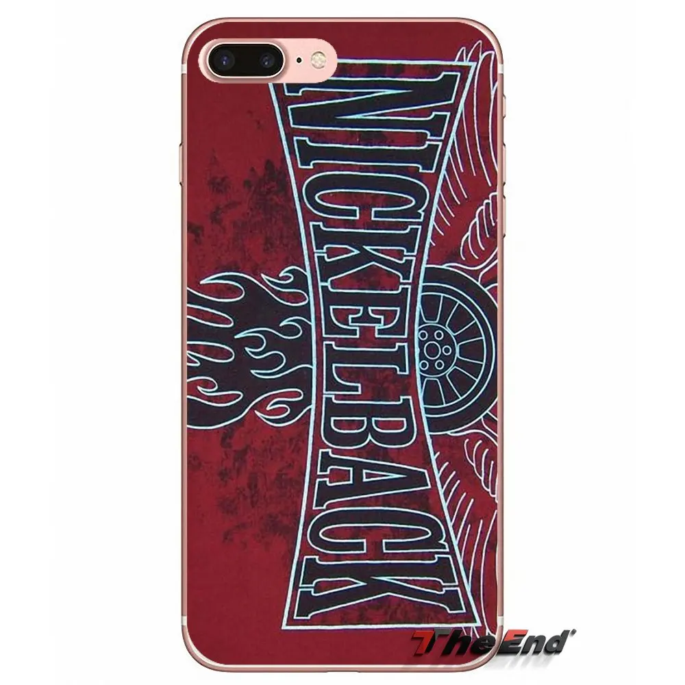 Чехол из ТПУ для iPhone X 4 4S 5 5S 5C SE 6 6S 7 8 Plus Samsung Galaxy J1 J3 J5 J7 A3 A5 2016 2017 Nickelback Chad Kroeger