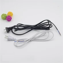 Удлинитель провода с ce-вилка и 2*0,75 мм черный и белый цвет 1,8 см шнур питания