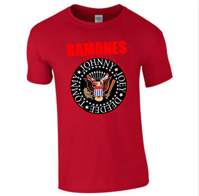 

Ramones T Shirt 3XL Short Sleeve Custom Men's Clothes New Style Cosplay Cotton Crewneck Tee Shirts Homme 2019