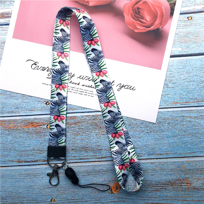 

2019 New arrival Mobile Phone Nylon Straps Clip Hanging Neck Rope Lanyard para llaves For iPhone For Samsung For Huawei For Keys