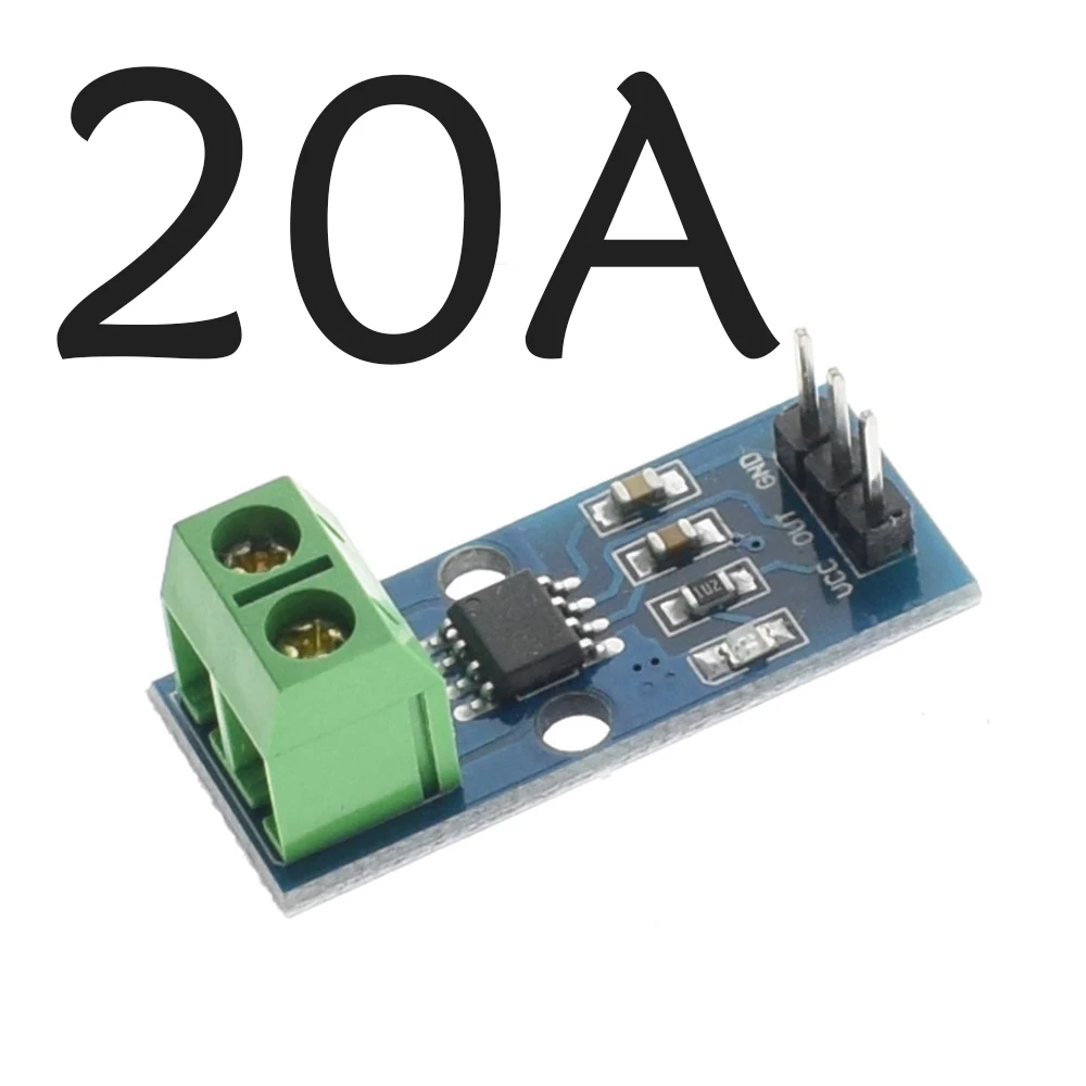 1 шт. 5A/20A/30A зал Текущий сенсор модуль ACS712 модель для arduino - Цвет: ACS712 20A