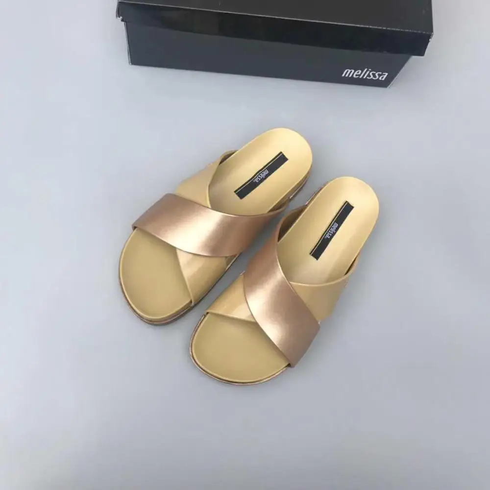 Melissa/Женская обувь Сезон лето Женская Женские сандалии Шлепанцы на платформе