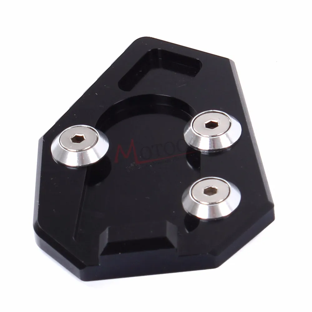 Motoo-CNC алюминиевая мотоциклетная боковая подставка для увеличения пластины удлинитель подставки для HONDA CB1000R 2008