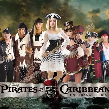 

Halloween Costume props Cos Pirates of the Caribbean Adult Somali pirate dress