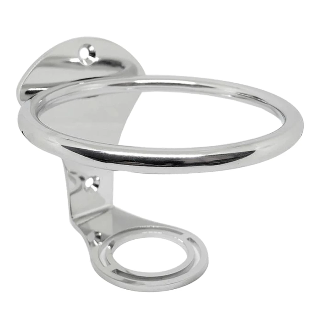 Suporte de Copo de Aço Titular da Bebida do Anel para o Barco Marinho do Iate Inoxidável 9 Suporte p/ bebidas